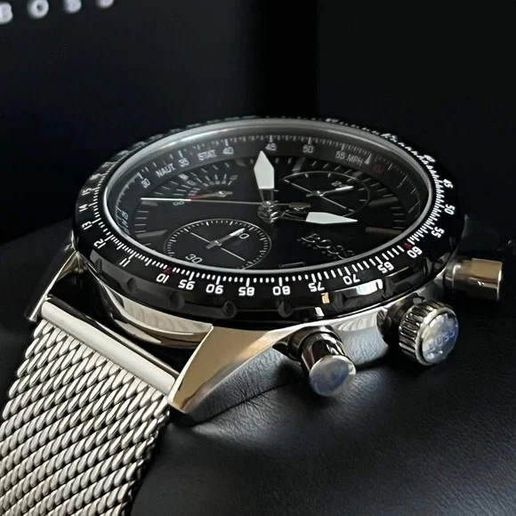 HB1513886 - Hugo Boss Men’s Pilot Edition Chronograph Watch - Picture 4 of 12